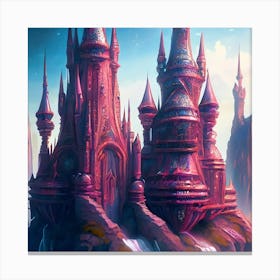 Fantasy Castle Canvas Print