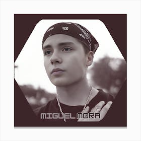 Miguel Mora fan art Canvas Print