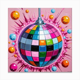 Disco Ball 9 Canvas Print