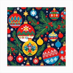 CHRISTMAS DECORATIONS Canvas Print