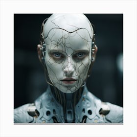 Cyborg Canvas Print