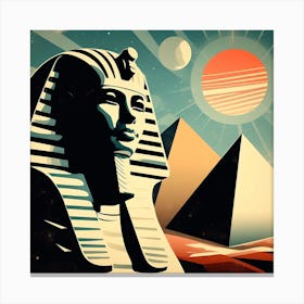 Egyptian Art Canvas Print