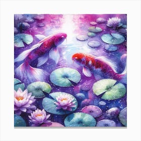 Koi Fish 2 Canvas Print