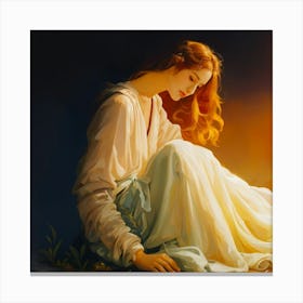 Angel Of Love Canvas Print