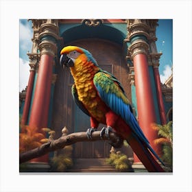 Parrot 1 Canvas Print