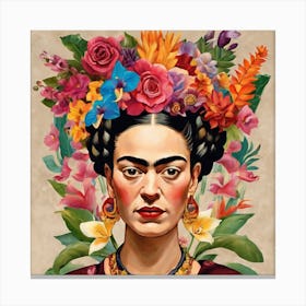 Frida Kahlo 107 Canvas Print