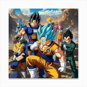 Dragon Ball Super 47 Canvas Print