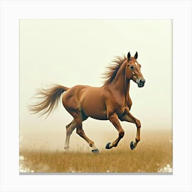 Horse Galloping 3 Canvas Print