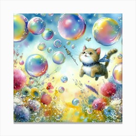 Soap Bubbles 1 Canvas Print