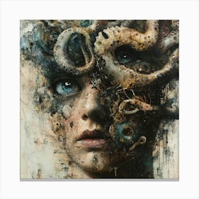 Octopus Head Canvas Print