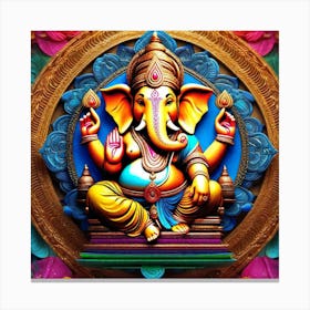 Ganesha 12 Canvas Print