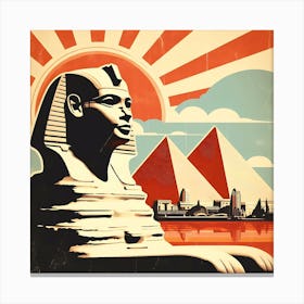 Egypt Poster Canvas Print