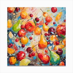 Fruit And Berries Canvas Print