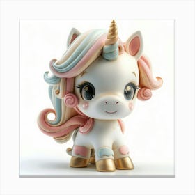 Unicorn Figurine 24 Canvas Print