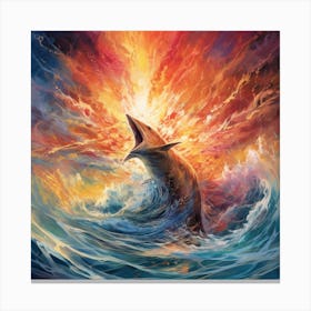 Great Fish Of The Sea Canvas Print