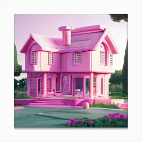 Barbie Dream House (880) Canvas Print