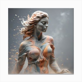 A Sculpture of Marble 1 Canvas Print