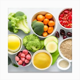 Healthy Diet Canvas Print