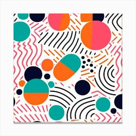 Abstract Geometric Pattern 2 Canvas Print