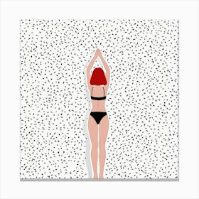 Girl In Bikini 1 Canvas Print