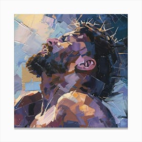 Jesus Crucifixion Canvas Print