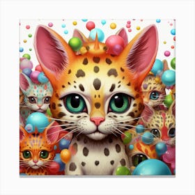 Cheetahs Canvas Print
