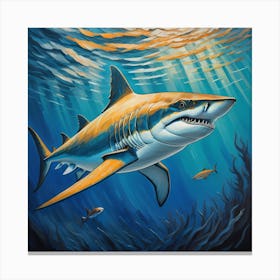 Great White Shark 1 Canvas Print