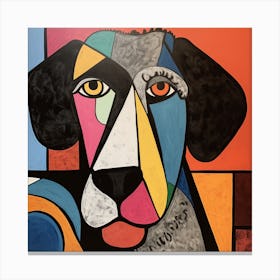 Dog'S Face 2 Canvas Print