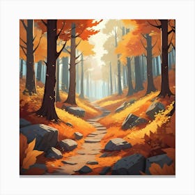 Autumn Forest Canvas Print