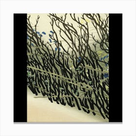 Tree In The Snow Canvas Print