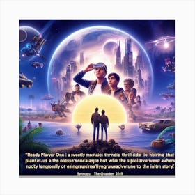 Ready Player One Poster Canvas Print