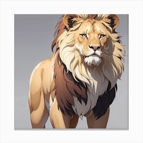 Lions Canvas Print