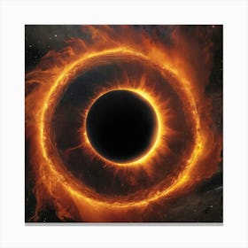 Black Hole 1 Canvas Print