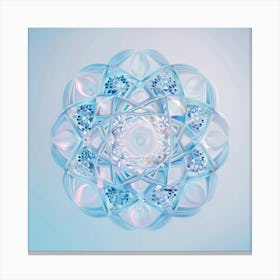 Abstract Flower Of Life Canvas Print