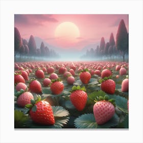 Strawberry Field Canvas Print