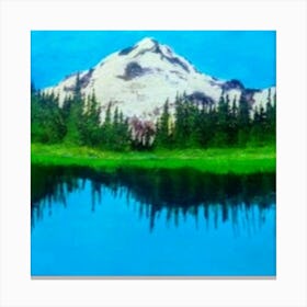 The Sinking Mountain Canvas Print