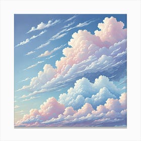 Clouds In The Sky 14 Canvas Print