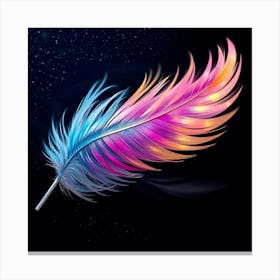 Feather Feather Feather 2 Canvas Print