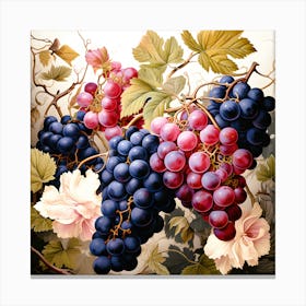 Grapes in Twilight Canvas Print