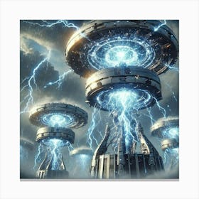 Tempest Generators Lightning Conduits Canvas Print