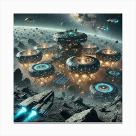 A Highly Detailed Image Of The Kuiper Coalition S Canvas Print