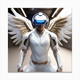 Vr Angel Canvas Print