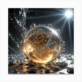 Essence Of Science 21 Canvas Print