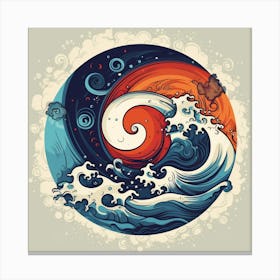 Great Wave 6 Canvas Print