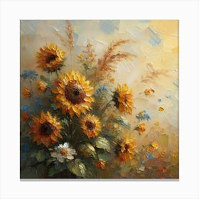 Sunflowers 1 Canvas Print