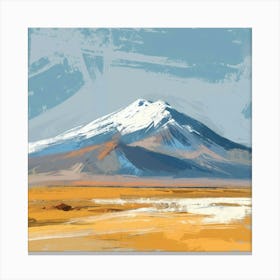 Chilean Mountain Canvas Print