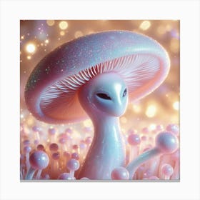 Alien Mushroom Canvas Print