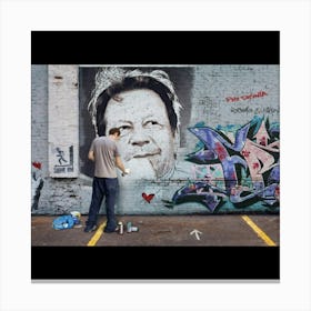 Pakistan Graffiti Canvas Print