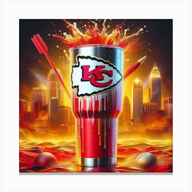 Kansas City Chiefs 10 Canvas Print