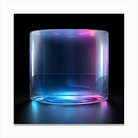 Glass Cup Canvas Print